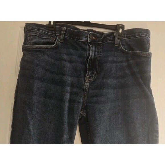 Old Navy Jeans Mens 42W x 30L Straight Leg Denim Blue Jean Built In Tough Flex - Picture 5 of 11